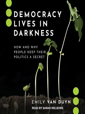 cover image of Democracy Lives in Darkness